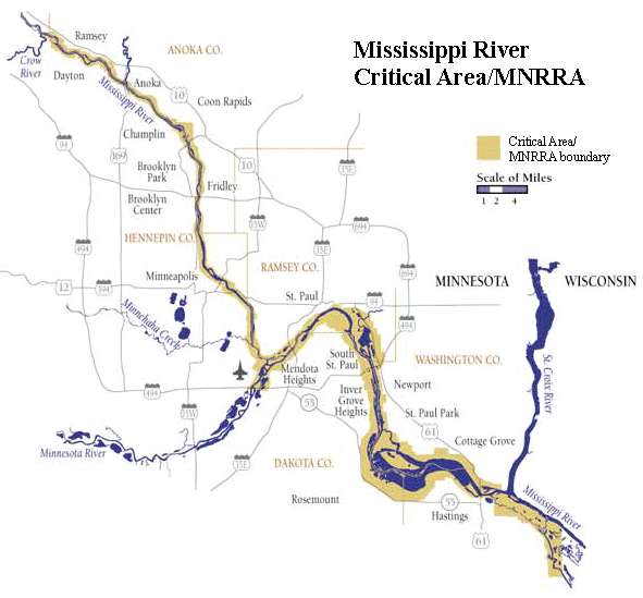 Mississippi River Corridor Critical Area Mrcca Friends Of The