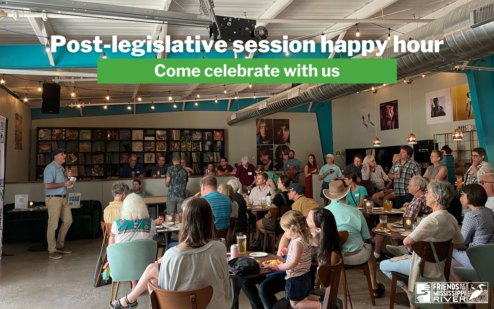 Post-legislative session happy hour