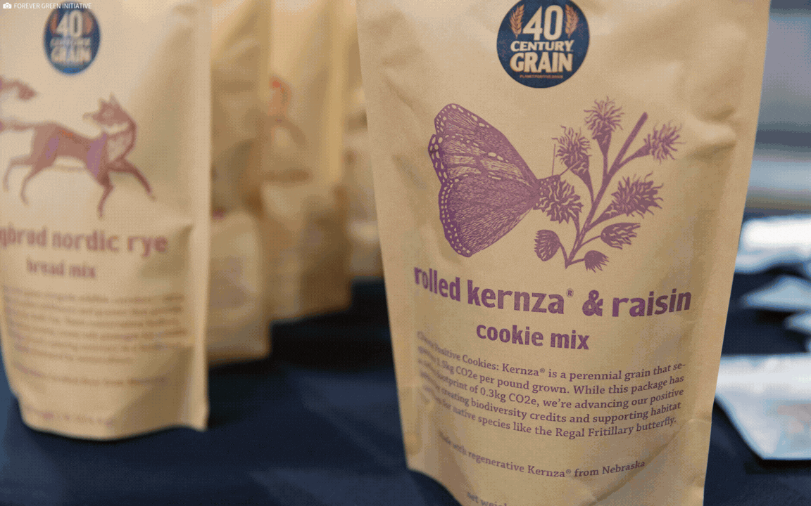 A GIF showing various products made with CLC crops