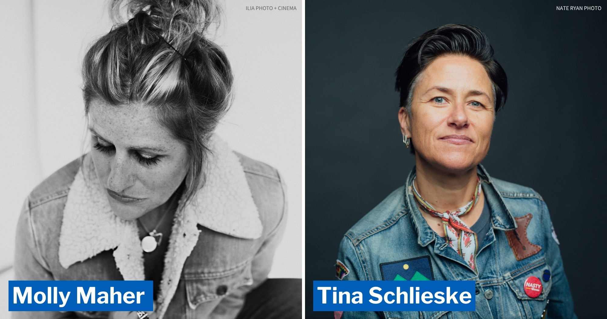 Molly Maher and Tina Schlieske