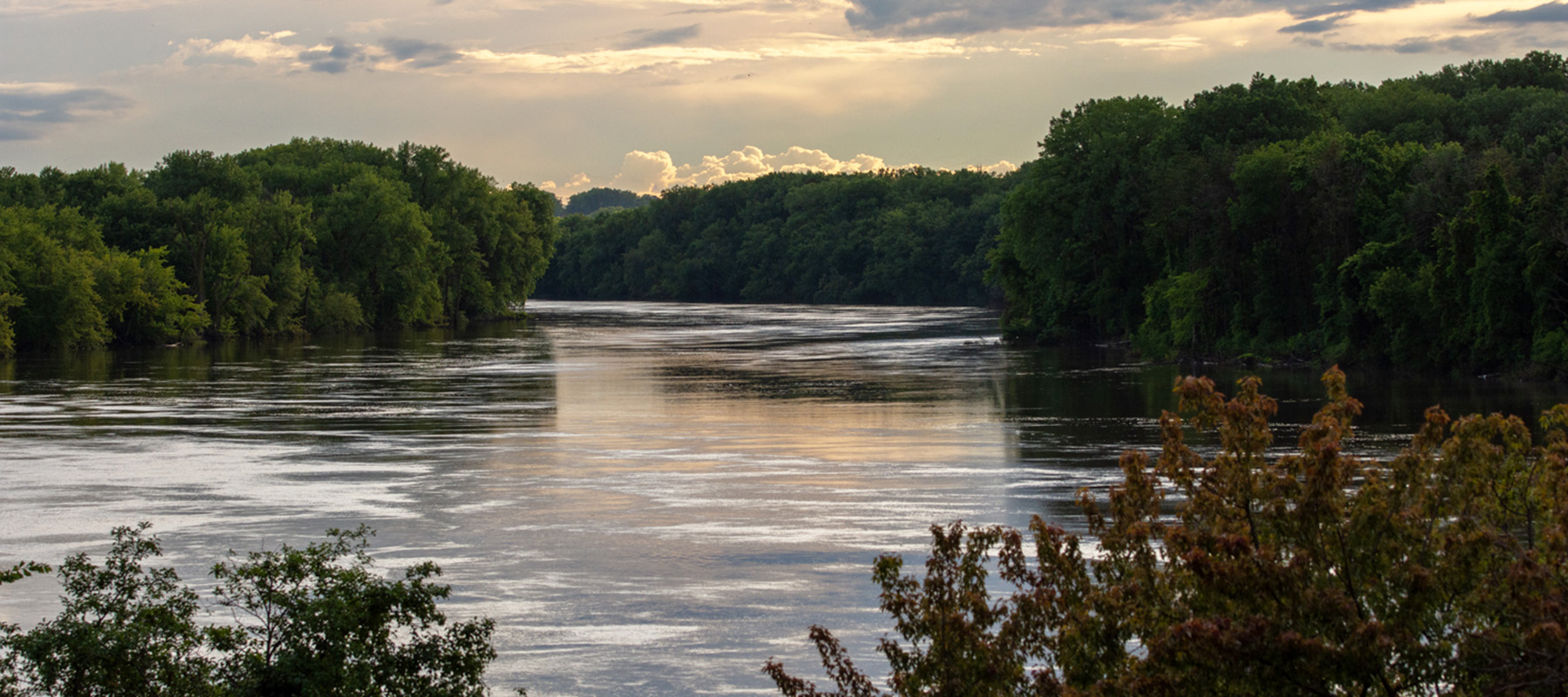 Flooding Mississippi River