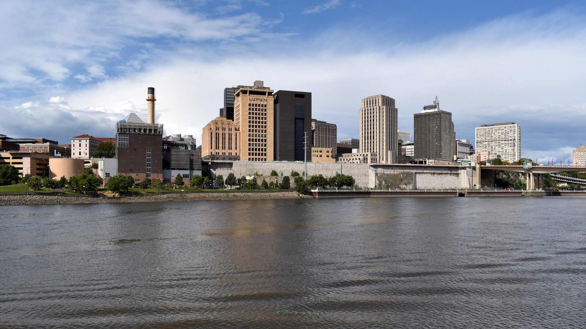St. Paul St. Paul skyline and river