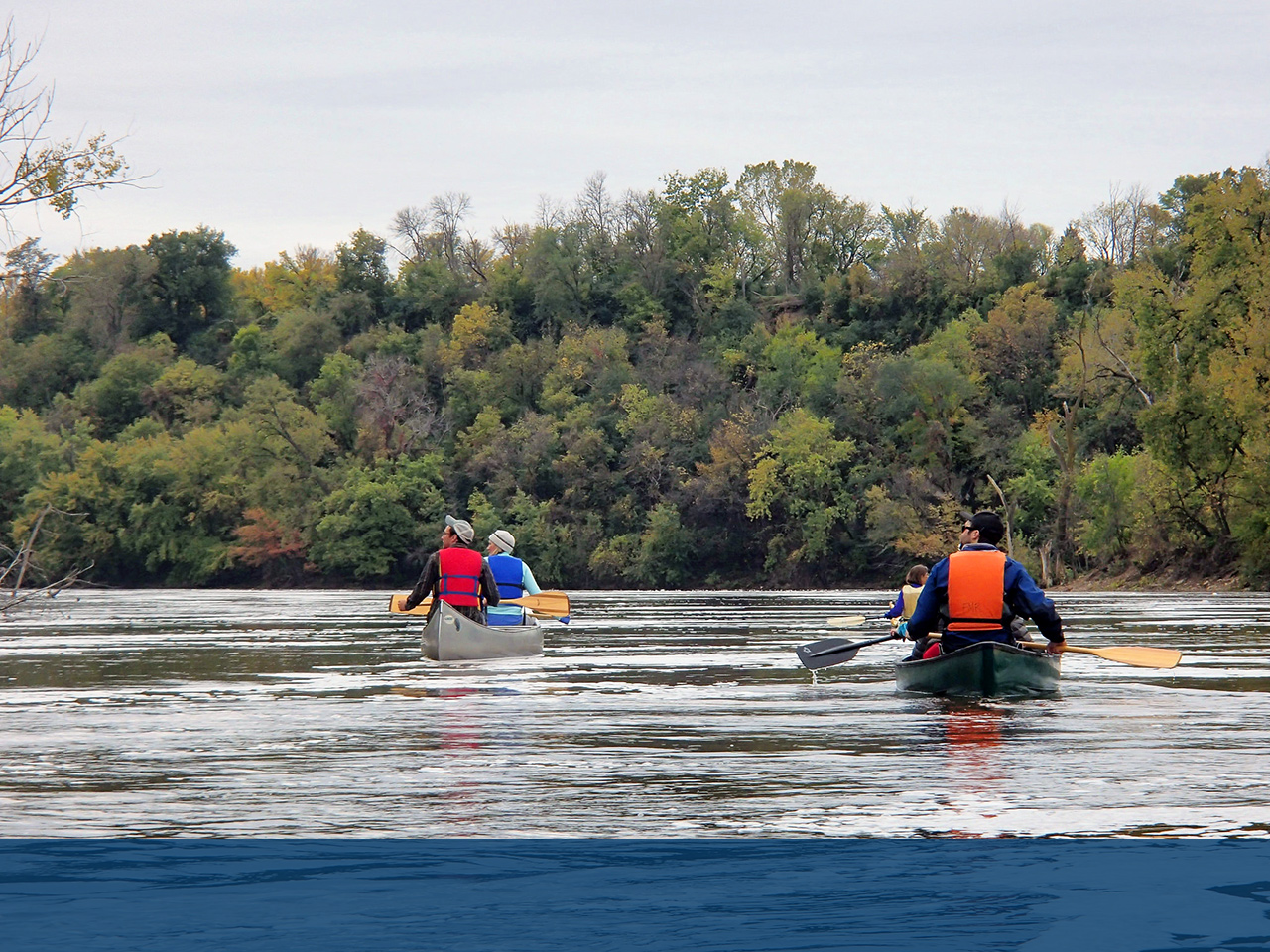Staff canoe trip