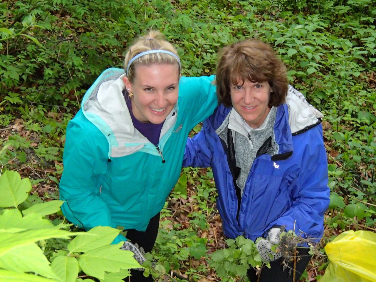 Previous Crosby Farm Park Pledge to Pull volunteers