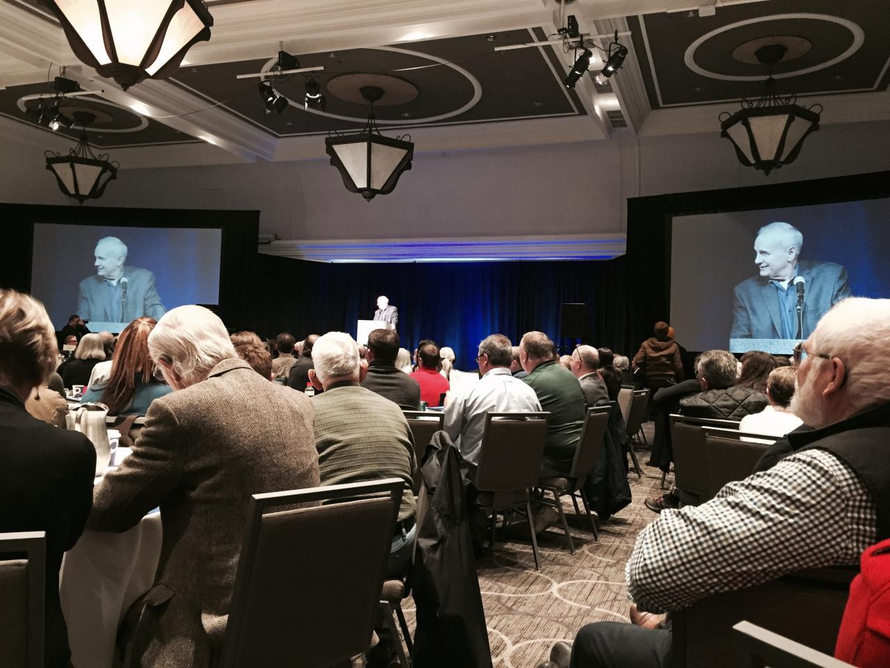 Governor Dayton opening the first ever MN Water Summit