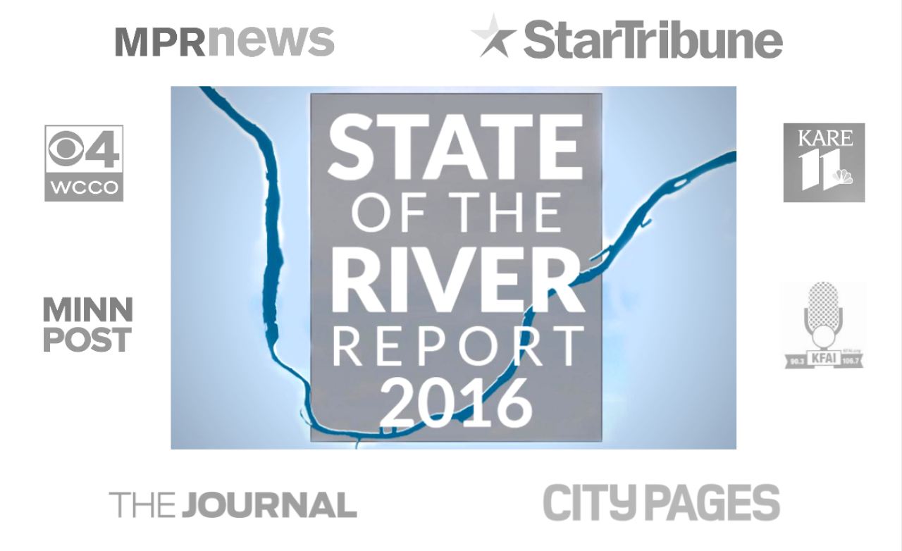 State of the River Report was covered by multiple media outlets