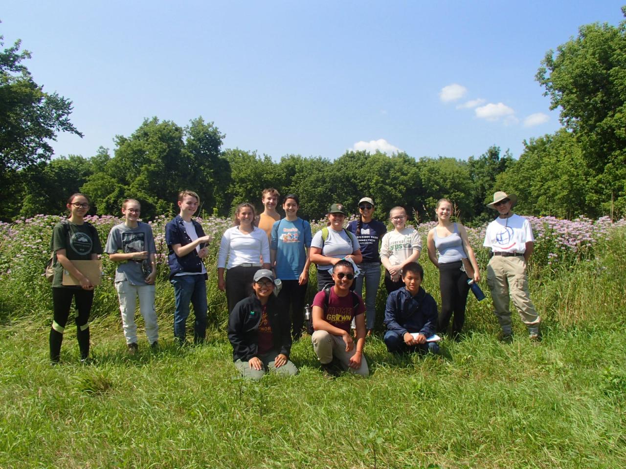 Youth Empowerment Program group photo