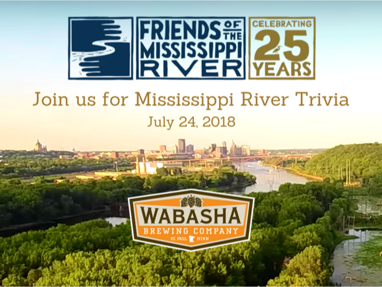 Join us for Mississippi River Trivia at Wabasha Brewing Company Taproom