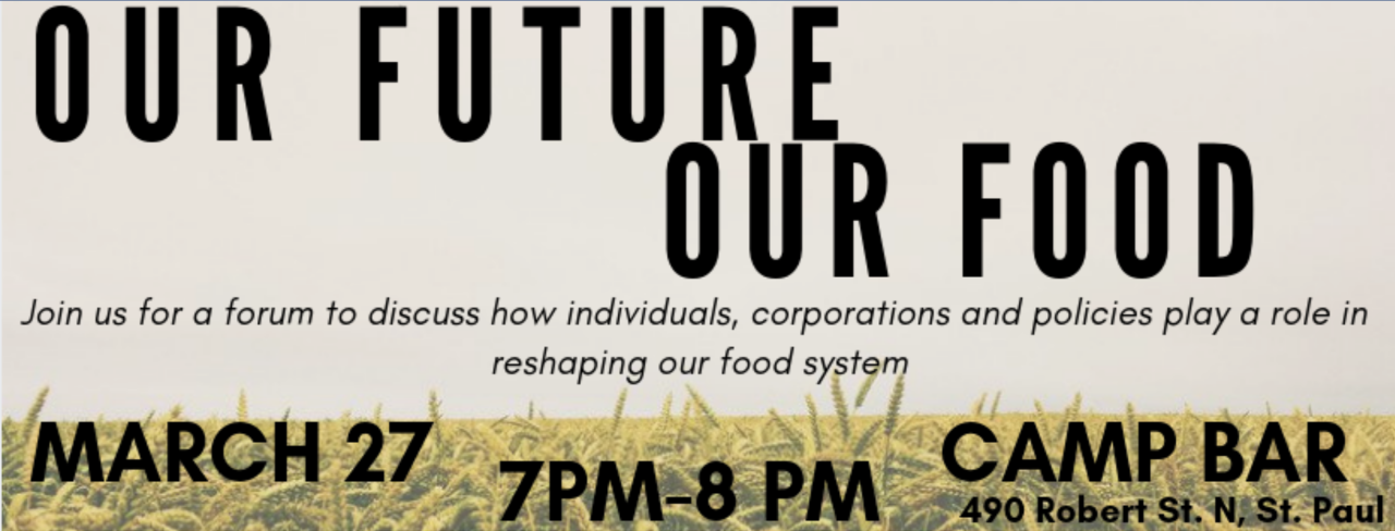 our future our food banner