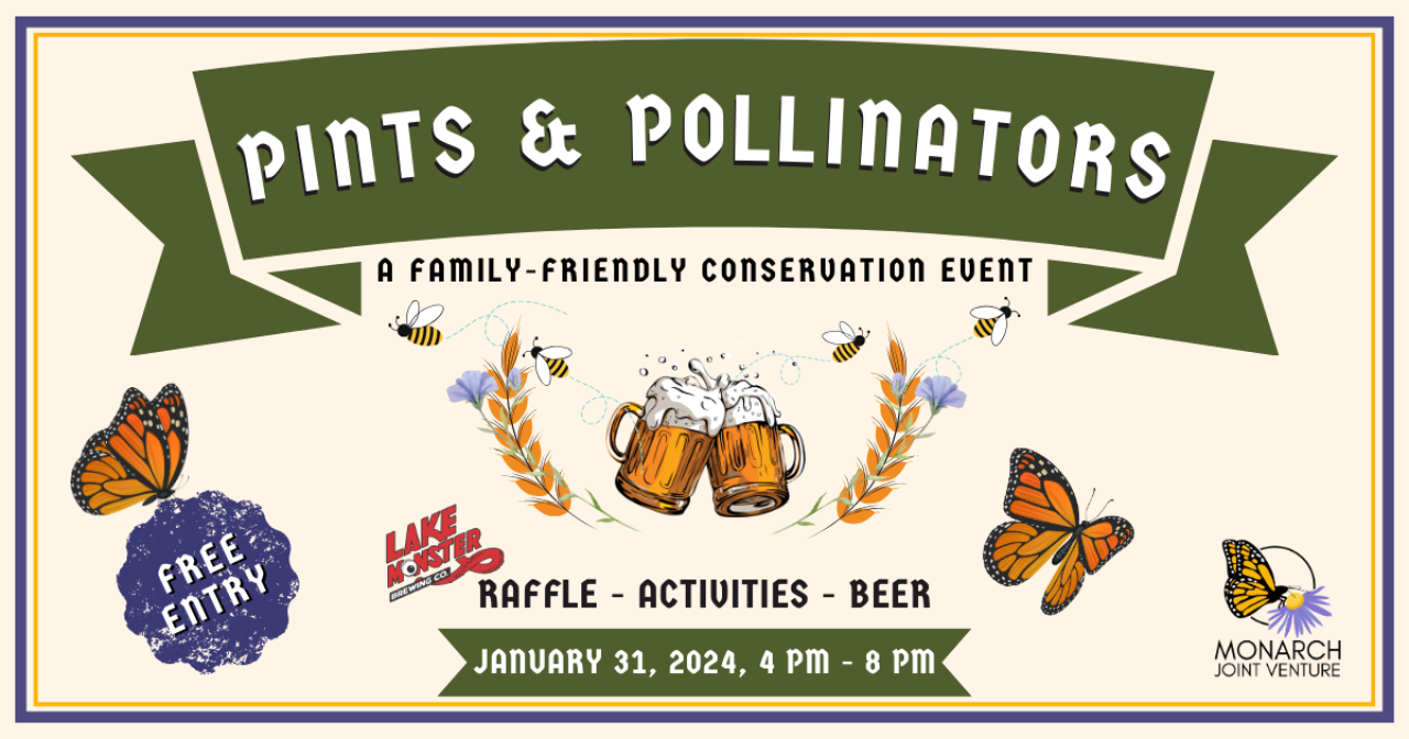 Pints and Pollinators at Lake Monster Brewing