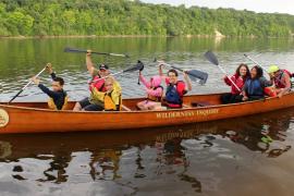 Canoe rides from past River Gorge Festival