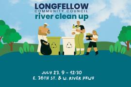 Longfellow Community Council river cleanup