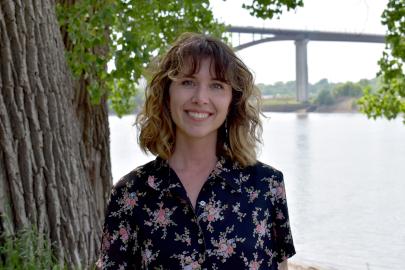 Meghan Anderson by the river