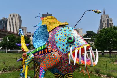 Alebrije on Raspberry Island