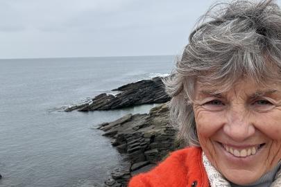 Beth at Lake Superior