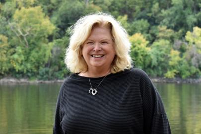 Deanna Wiener by the river