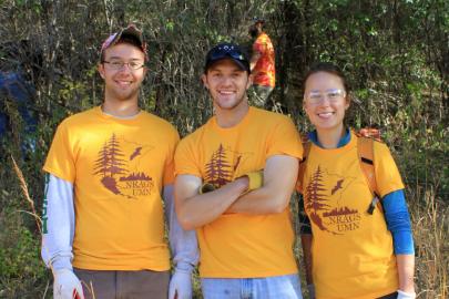 It has been scientifically proven that volunteering together increases group camaraderie, especially when it's benefitting the Mississippi River.