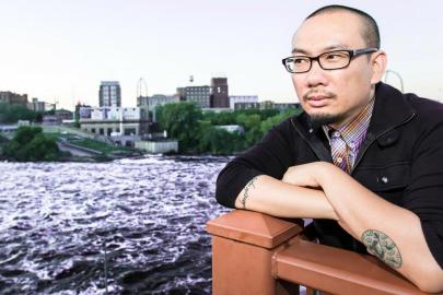 Minneapolis-based poet, Bao Phi.