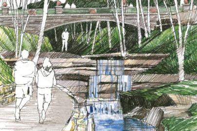 Popular stormwater feature
