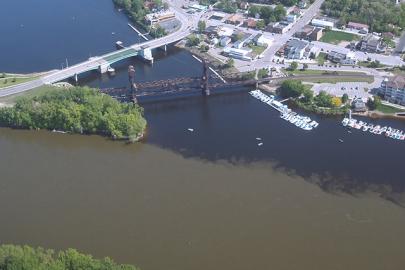 Mississippi River meets the St. Croix River