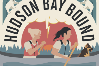 "Hudson Bay Bound: Two Women, One Dog, Two Thousand Miles to the Arctic" by Natalie Warren (book cover)