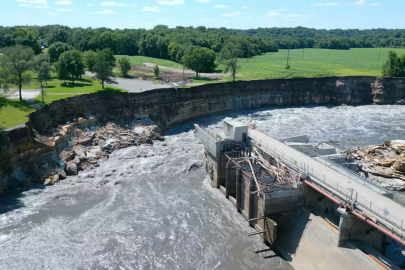 Rapidan Dam breach from June 30, 2024