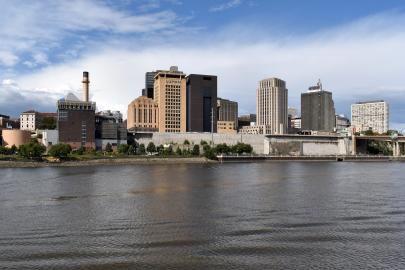 Downtown St. Paul riverfront