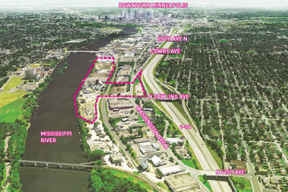 Minneapolis's Upper Harbor Terminal redevelopment site.