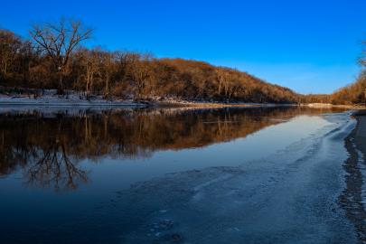 Winter river Winter river