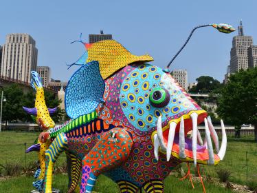 Alebrije on Raspberry Island