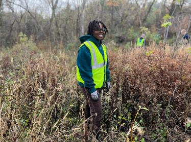 Tamya McDonald in prairie