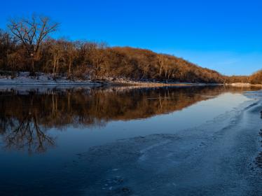 Winter river