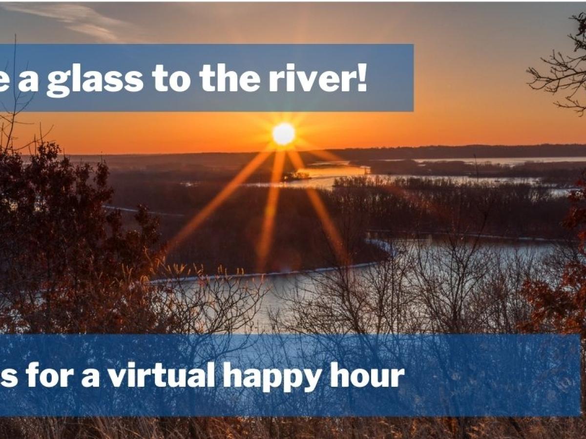 Raise a glass to the river!