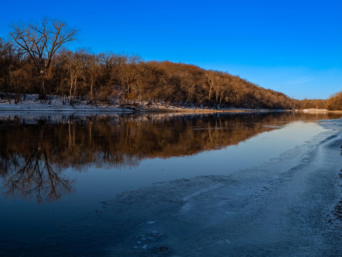Winter river