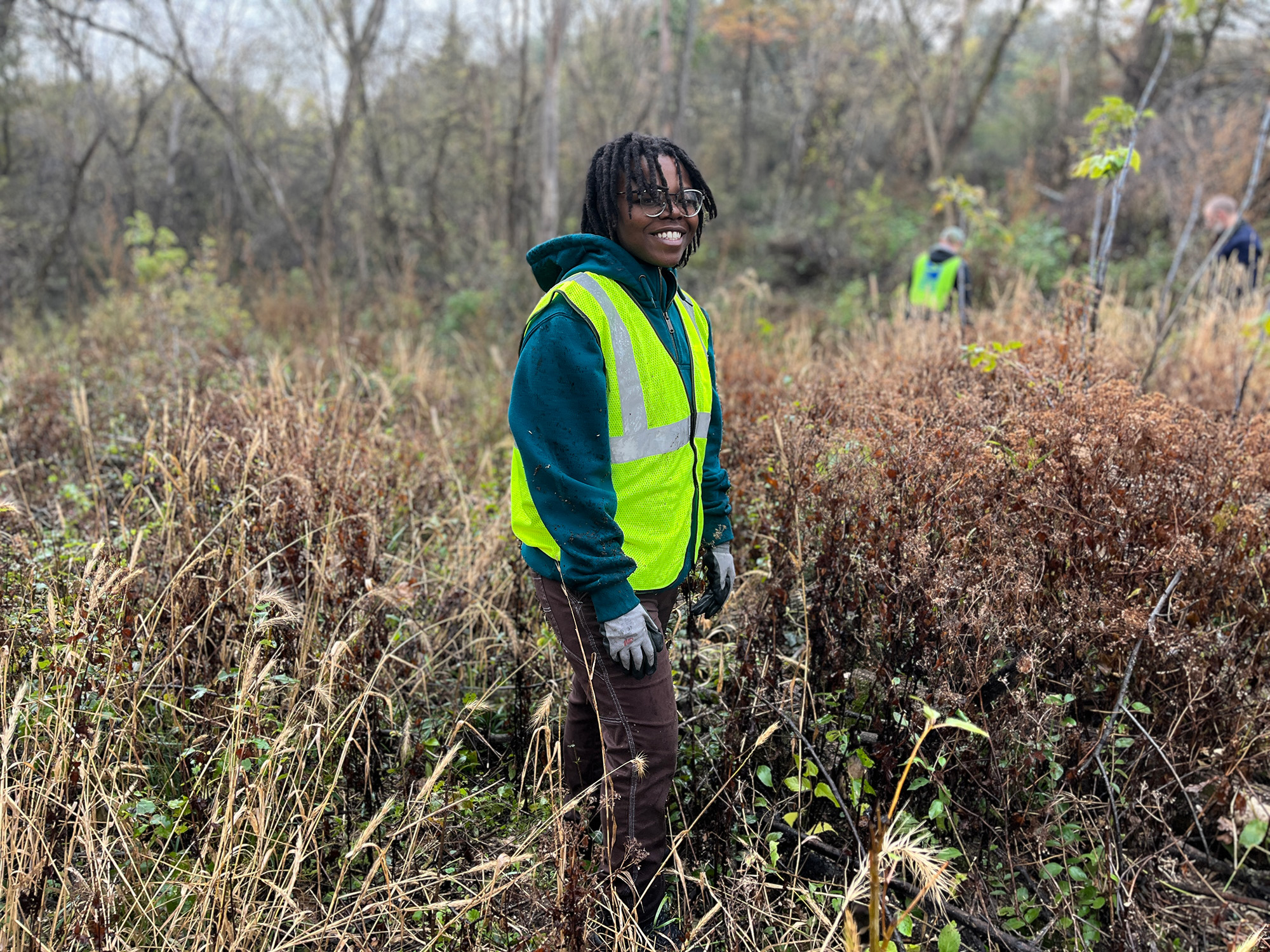 Tamya McDonald in prairie