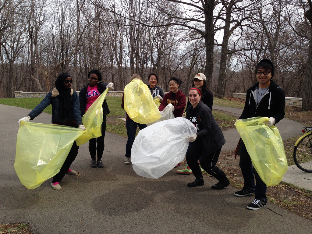 Earth Day in the City: Minneapolis River Gorge Cleanup ...