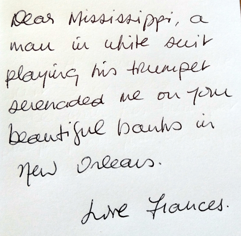Frances Browner love letter
