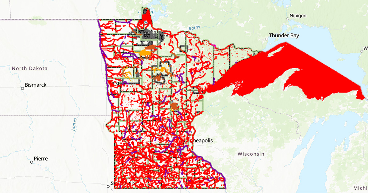 Mpca Impaired Waters Map Minnesota Updates List Of Impaired Waters For 2022 | Friends Of The  Mississippi River