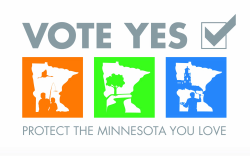 [Graphic: Vote Yes campaign sign]