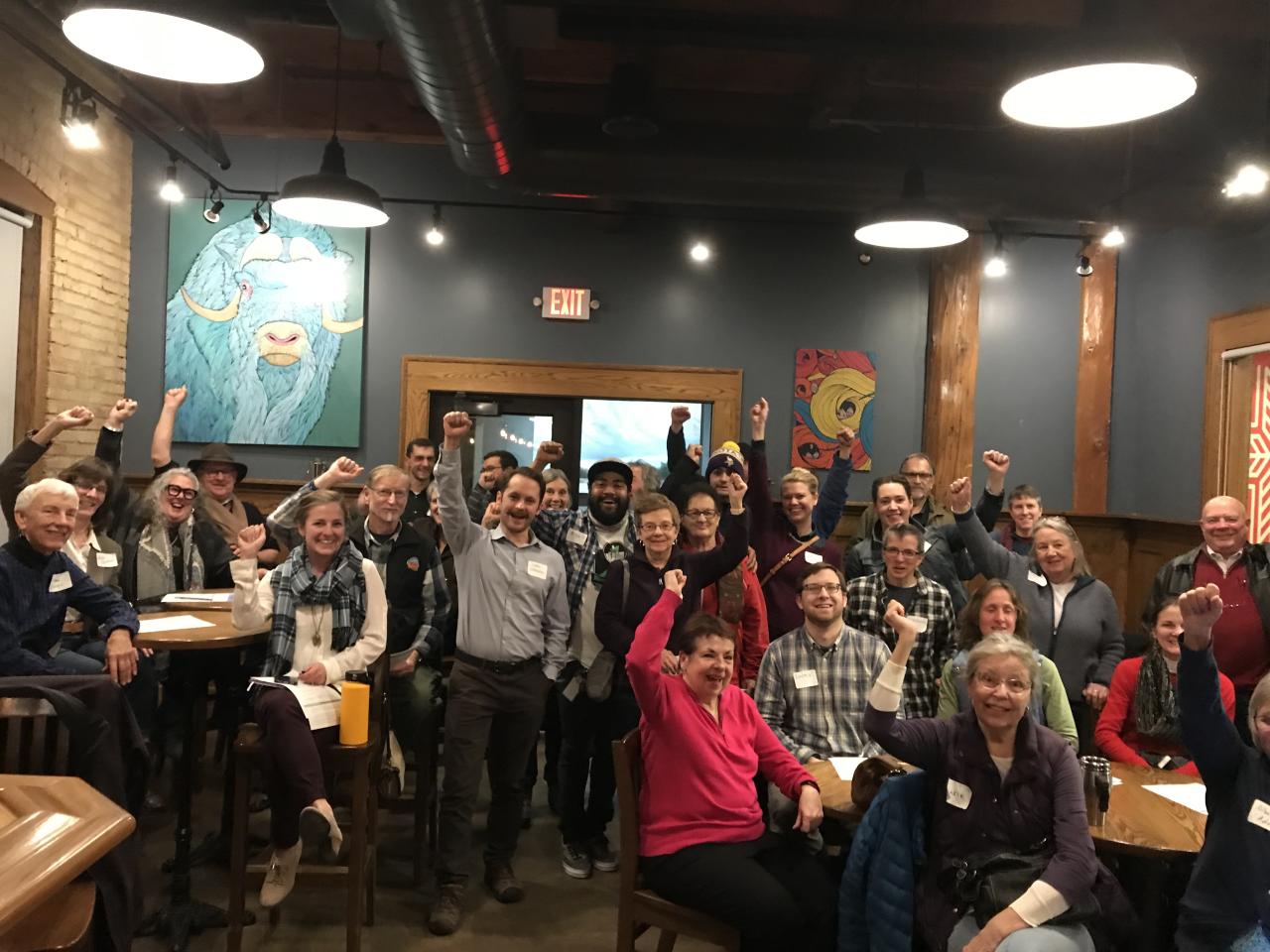 FMR River Guardians and members at the end of 2018 FMR River Guardians and members at the end of 2018