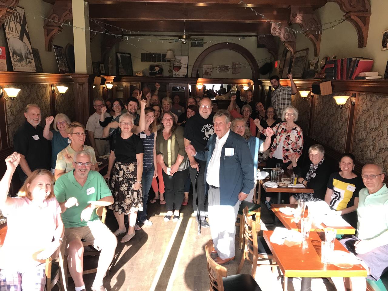 River Guardians at the 2018 Legislative Session Wrap-up Happy Hour. River Guardians at the 2018 Legislative Session Wrap-up Happy Hour.