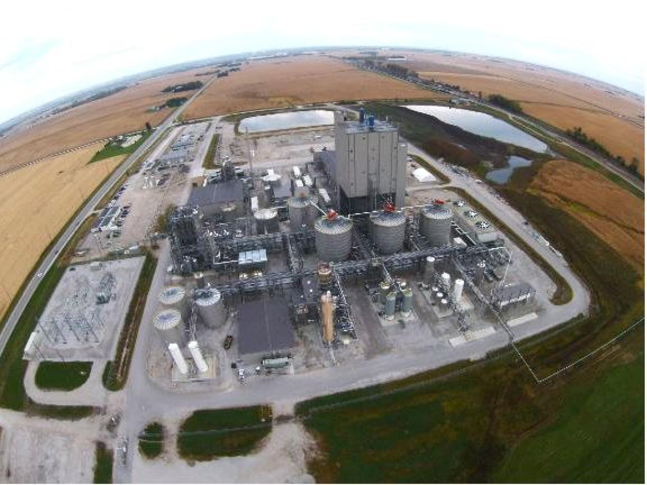 DuPont's 30-million gallon per year cellulosic ethanol plant in Nevada, Iowa DuPont's 30-million gallon per year cellulosic ethanol plant in Nevada, Iowa