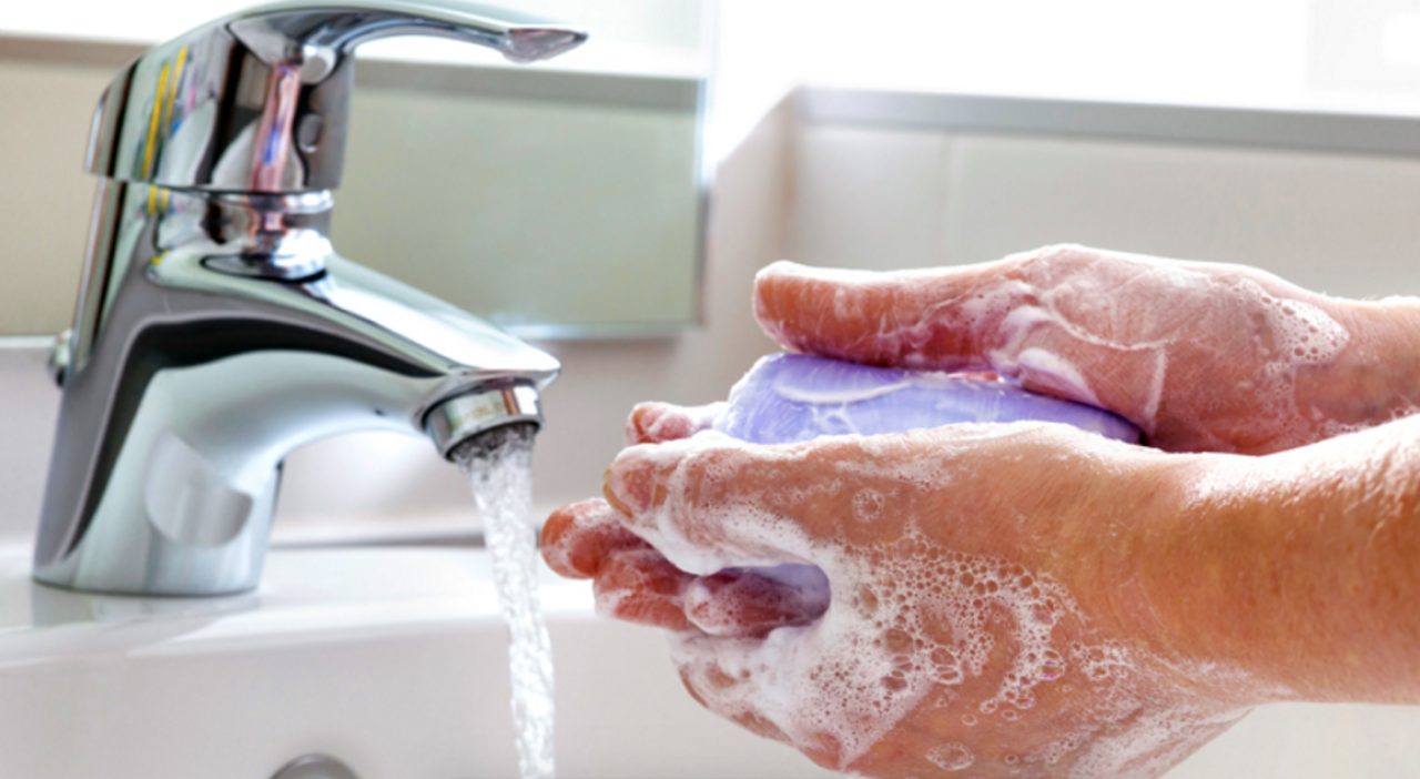Plain soap and water is the best way to wash your hands. Plain soap and water is the best way to wash your hands.