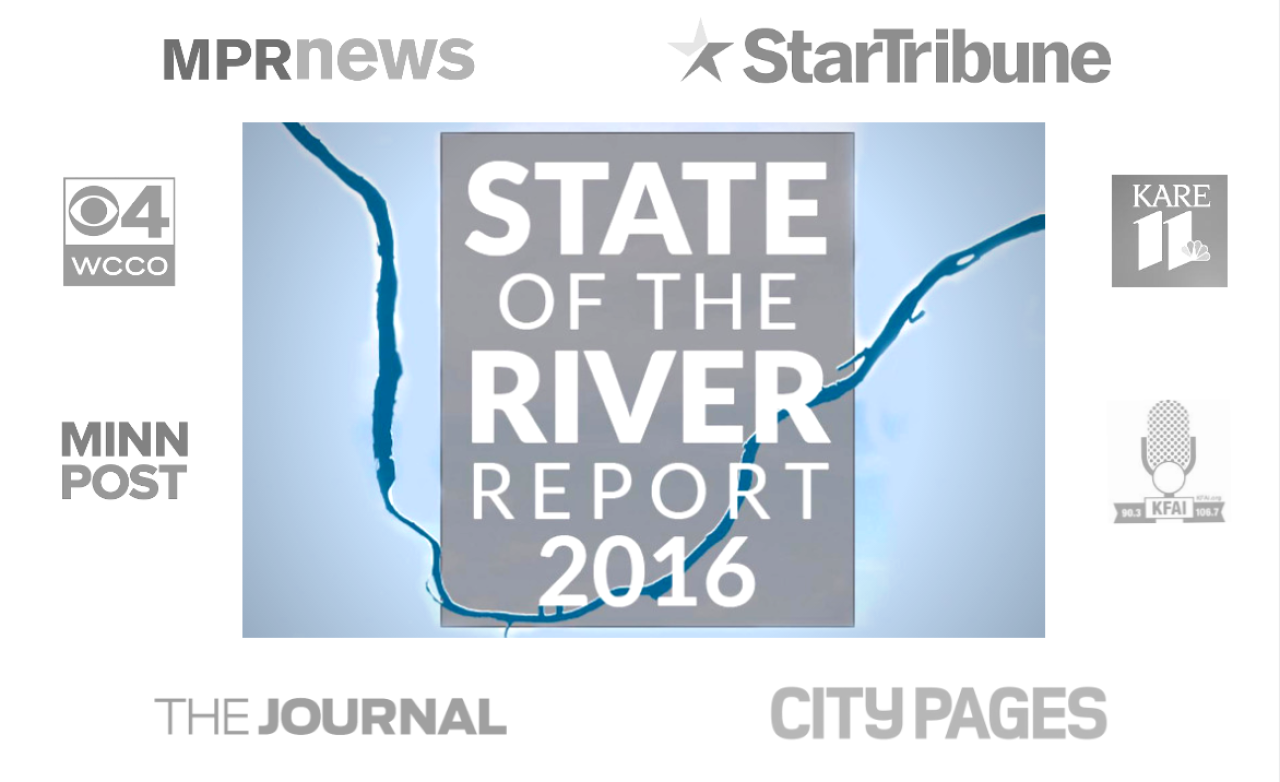 State of the River Report 2016 media attention