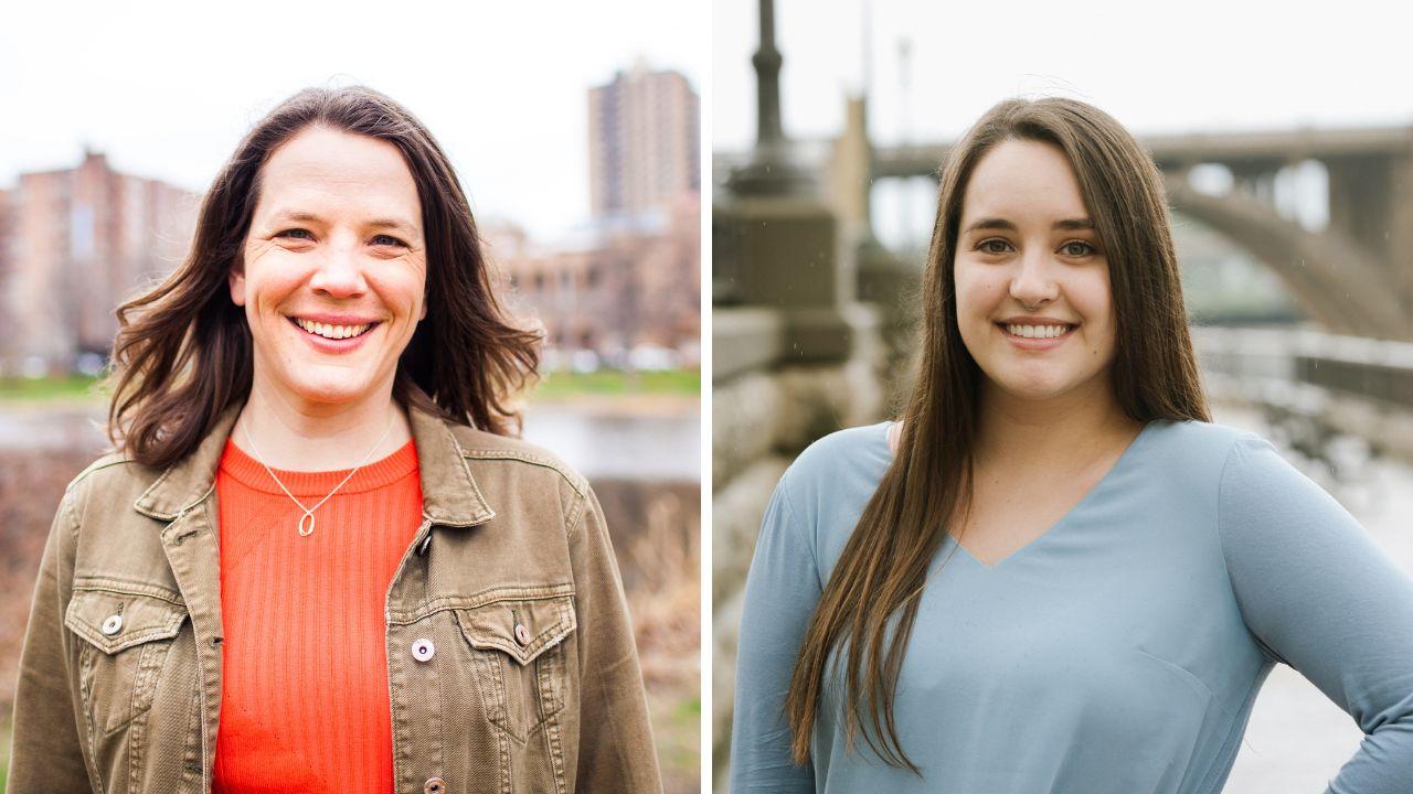 Dr. Kate Knuth and Aubre Parsons Dr. Kate Knuth and Aubre Parsons