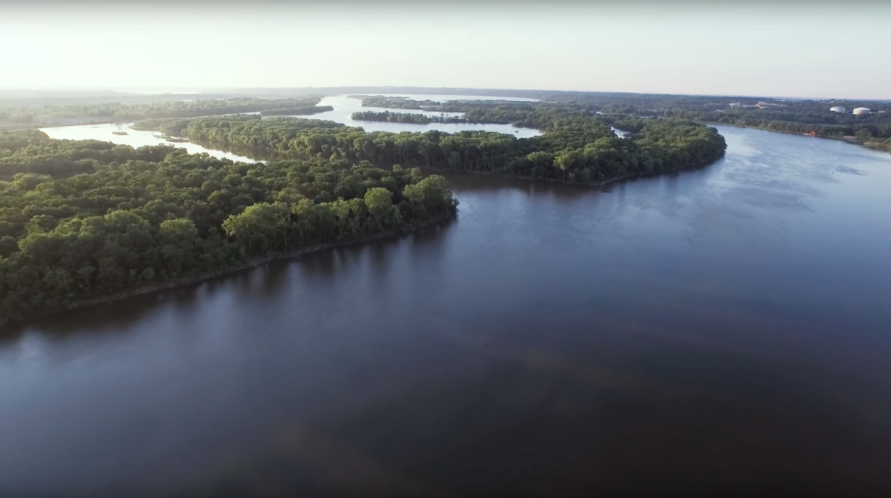 Upper Mississippi River from Pine Bend SNA
