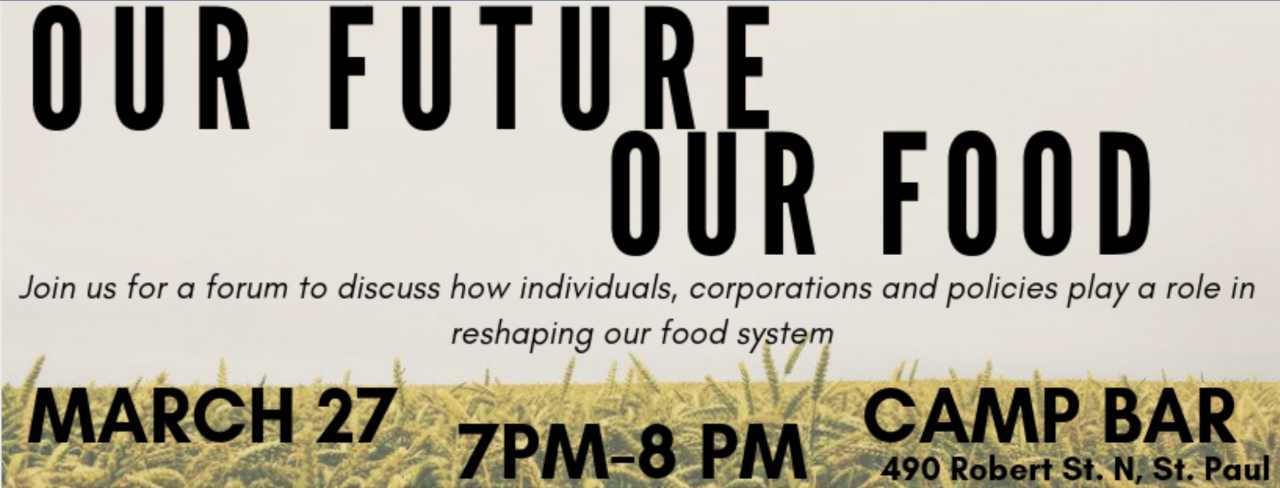 our future our food banner our future our food banner