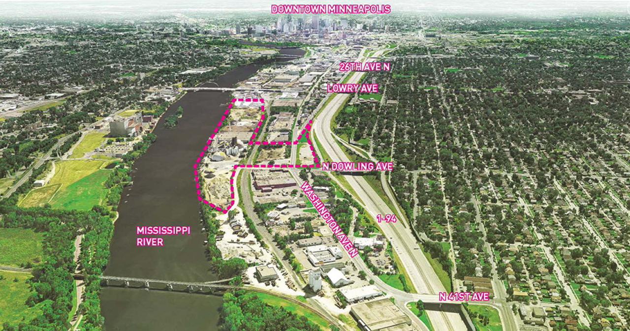 Minneapolis's Upper Harbor Terminal redevelopment site. Minneapolis's Upper Harbor Terminal redevelopment site.