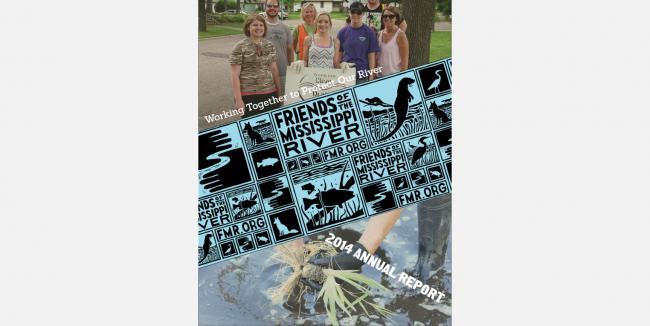 Friends of the Mississippi River 2014 Annual Report cover