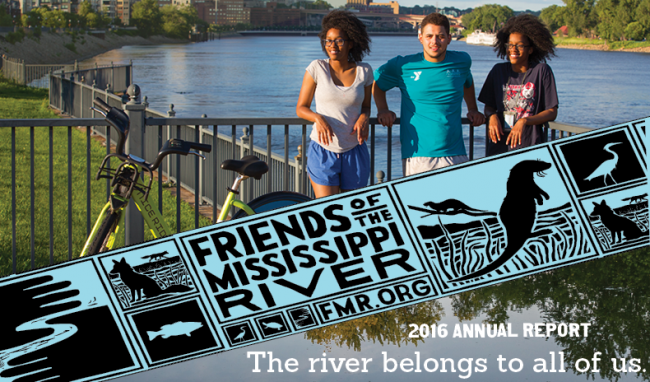 Friends of the Mississippi River annual report Friends of the Mississippi River annual report